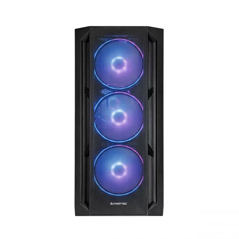 Chieftec PC Case GA-01B-L-OP APEX LUMO Midi Tower Black