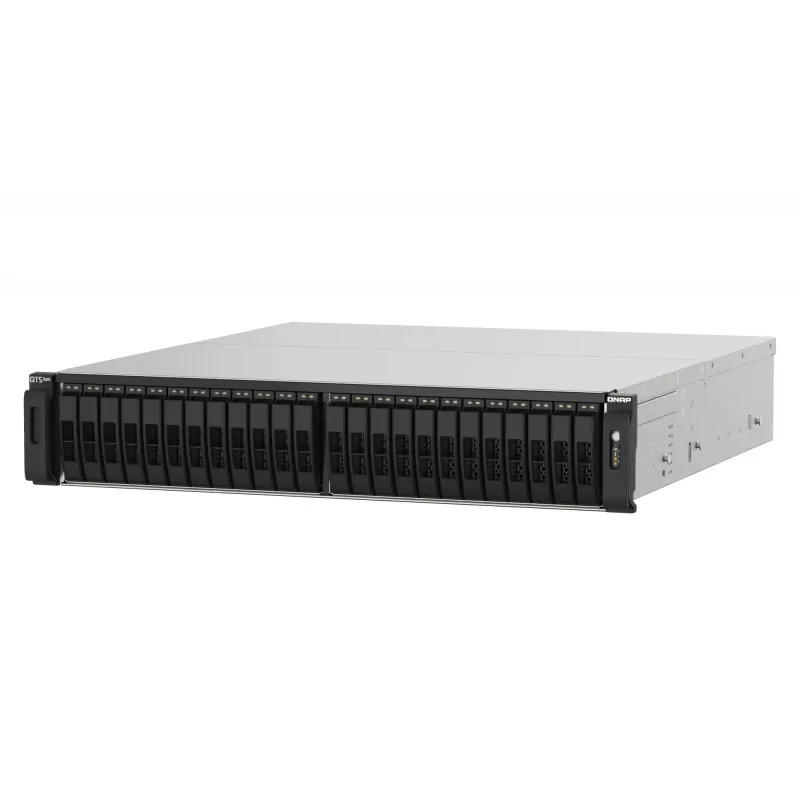 QNAP TS-h2490FU NAS Rack (2U) EPYC 7302P 128 GB DDR4 0 TB QuTS hero Black, Grey