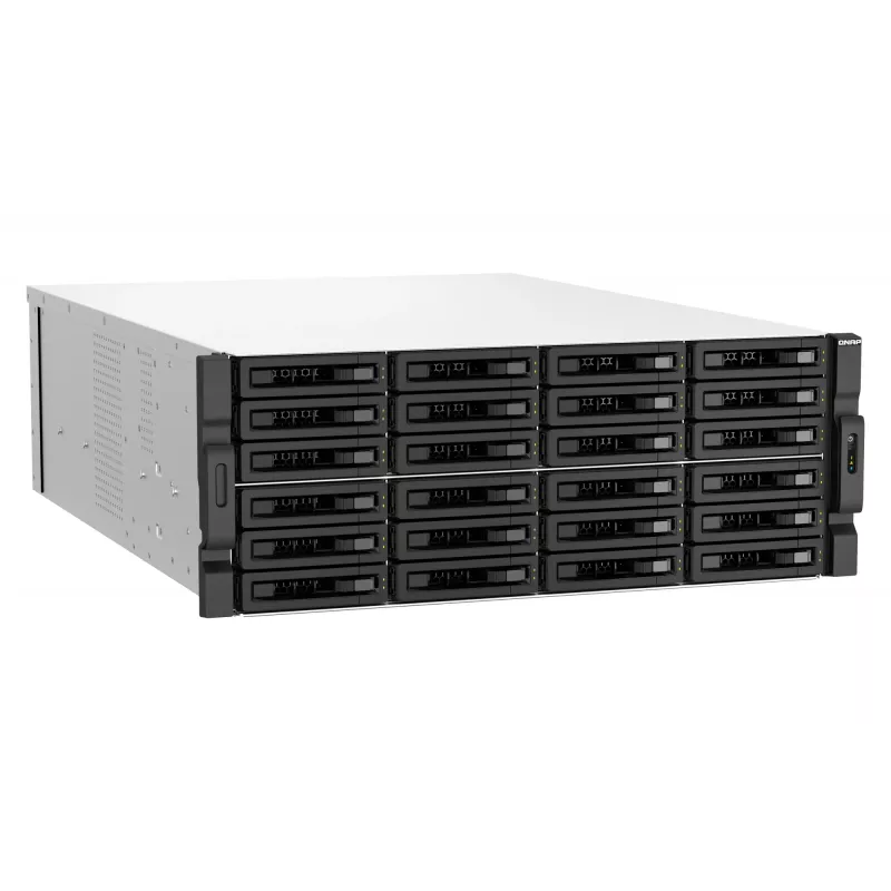 QNAP TS-H3087XU-RP NAS Rack (4U) Intel Xeon E E-2378 64 GB DDR4 0 TB QuTS hero Black, White