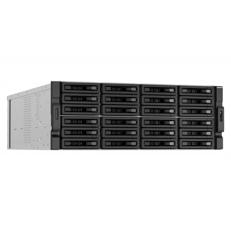 QNAP TS-H3087XU-RP NAS Rack (4U) Intel Xeon E E-2378 64 GB DDR4 0 TB QuTS hero Black, White