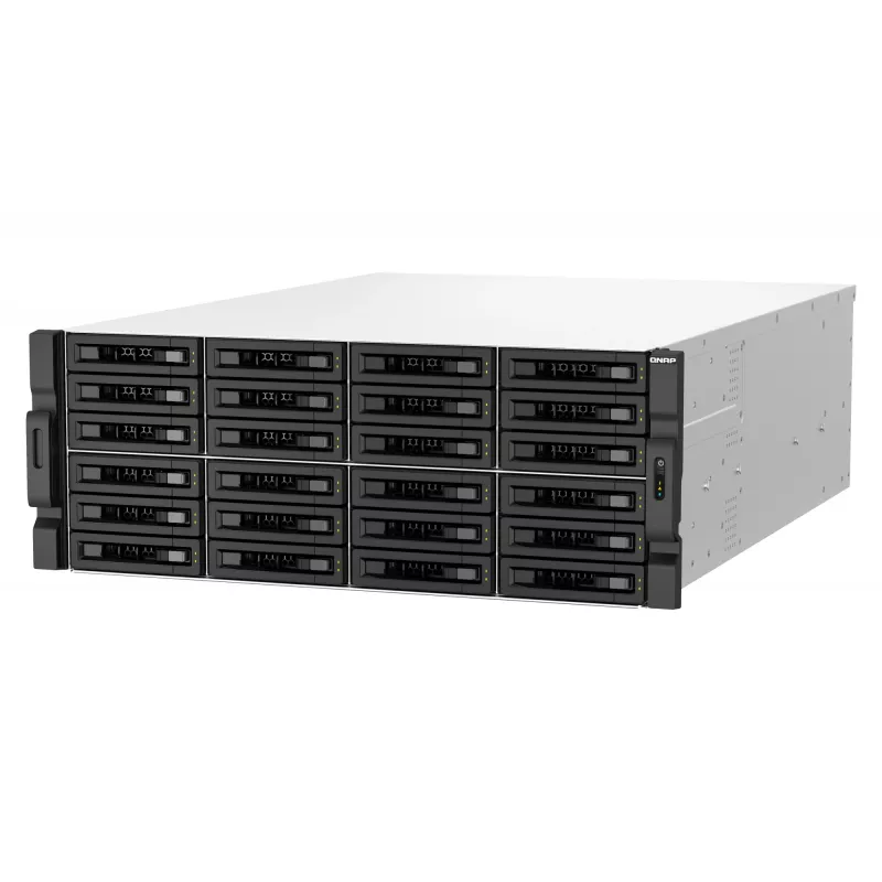 QNAP TS-H3087XU-RP NAS Rack (4U) Intel Xeon E E-2378 64 GB DDR4 0 TB QuTS hero Black, White