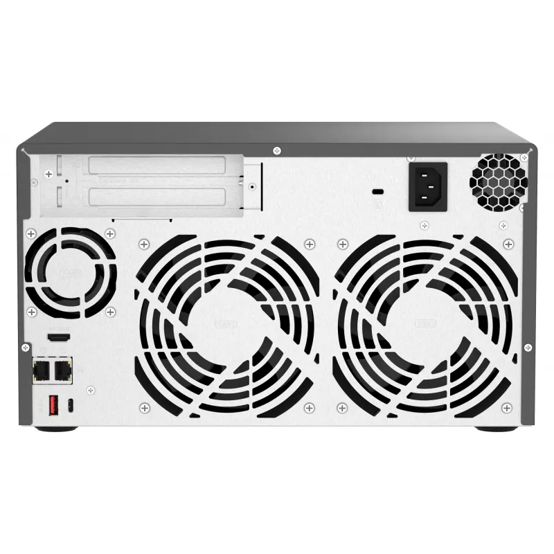 QNAP TVS-H874T-I9-64G NAS/storage server Tower Intel® Core™ i9 64 GB DDR4 0 TB QNAP QTS Black