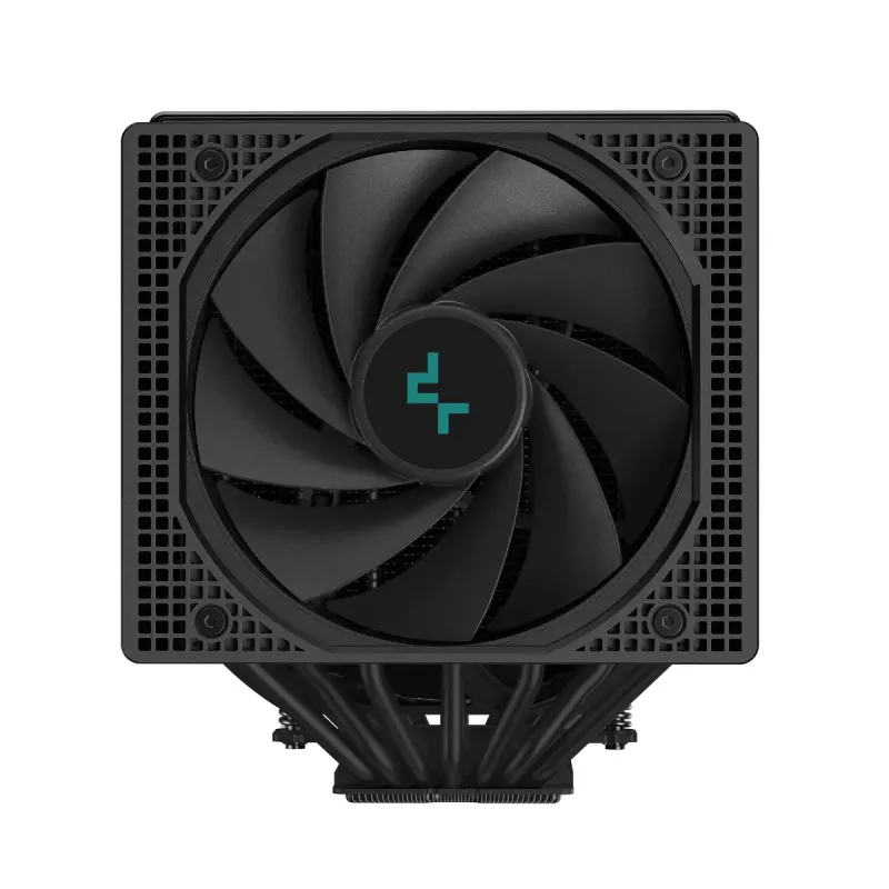 Air cooler DeepCool ASSASSIN IV VC VISION — dual-fan 120/140 mm, 300 W TDP, 7 heat pipes, LGA115x/LGA1200/LGA1700/LGA20xx compatible, Black