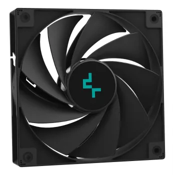 Air cooler DeepCool ASSASSIN IV 14 cm Black — 2.44 mmH2O max air pressure, 14 cm FDB fan, 1700 RPM, 79.1 cfm, 7 heat pipes