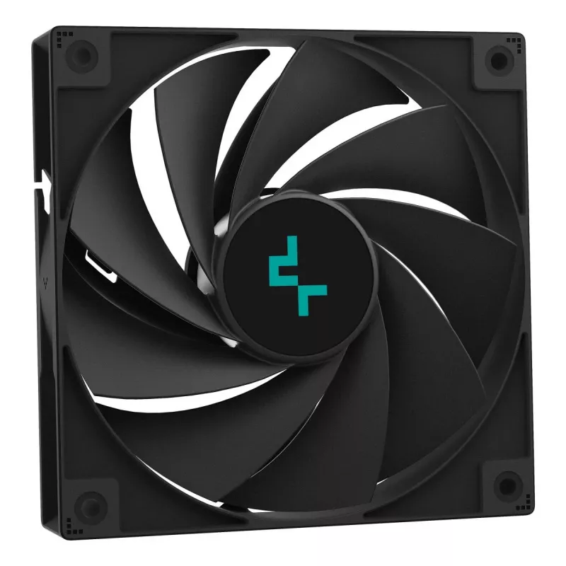 Air cooler DeepCool ASSASSIN IV 14 cm Black — 2.44 mmH2O max air pressure, 14 cm FDB fan, 1700 RPM, 79.1 cfm, 7 heat pipes