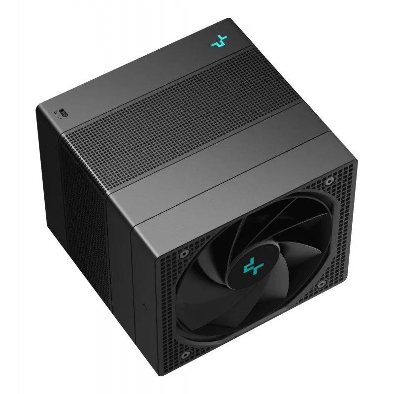 Air cooler DeepCool ASSASSIN IV 14 cm Black — 2.44 mmH2O max air pressure, 14 cm FDB fan, 1700 RPM, 79.1 cfm, 7 heat pipes