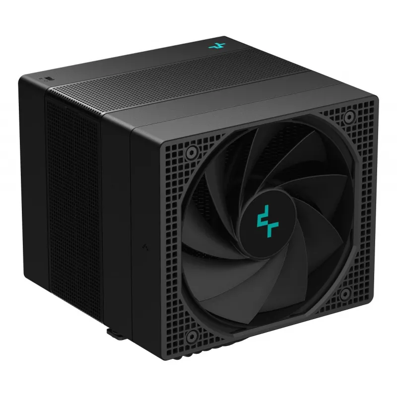 Air cooler DeepCool ASSASSIN IV 14 cm Black — 2.44 mmH2O max air pressure, 14 cm FDB fan, 1700 RPM, 79.1 cfm, 7 heat pipes