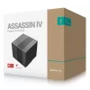 Air cooler DeepCool ASSASSIN IV 14 cm Black — 2.44 mmH2O max air pressure, 14 cm FDB fan, 1700 RPM, 79.1 cfm, 7 heat pipes