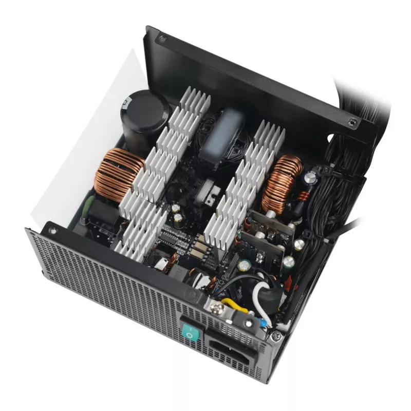 Power supply DeepCool PL750D 750W ATX 3.0 80 PLUS Bronze, 120 mm fan, 20+4 pin, black