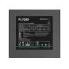 Power supply DeepCool PL750D 750W ATX 3.0 80 PLUS Bronze, 120 mm fan, 20+4 pin, black