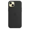 Cover Apple iPhone 15 Plus Silicone Case with MagSafe Black