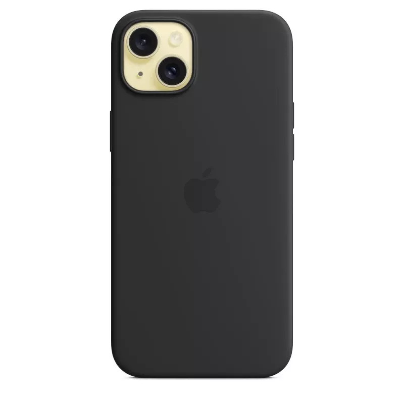 Cover Apple iPhone 15 Plus Silicone Case with MagSafe Black