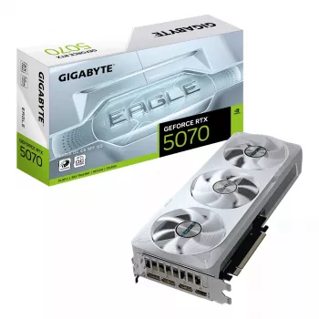 GIGABYTE Graphics Card GeForce RTX 5070 12GB GDDR7 PCIe 5.0, 6144 CUDA, 28000 MHz memory