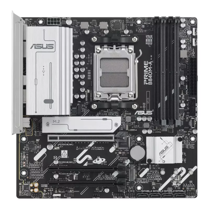 Motherboard ASUS PRIME B840M-A-CSM AMD B840 Socket AM5 micro ATX