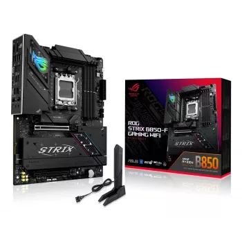 Motherboard ASUS ROG STRIX B850-F GAMING WIFI — AMD B850, Socket AM5, ATX, DDR5, 4×M.2, Wi‑Fi 7, 2.5Gb LAN