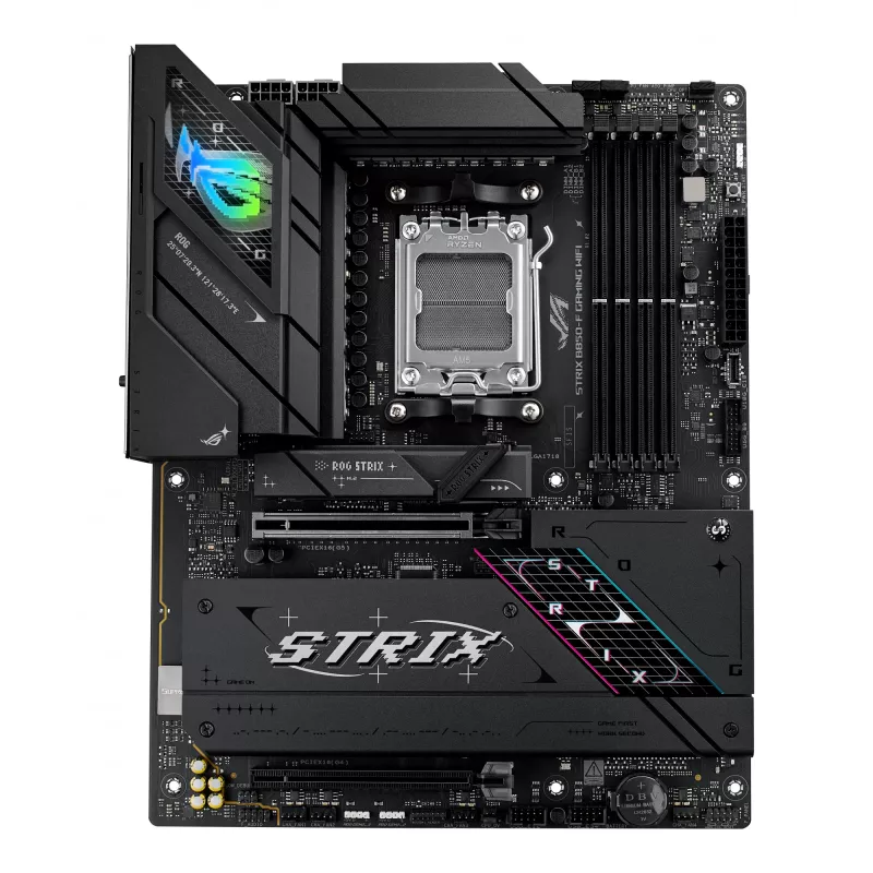 Motherboard ASUS ROG STRIX B850-F GAMING WIFI — AMD B850, Socket AM5, ATX, DDR5, 4×M.2, Wi‑Fi 7, 2.5Gb LAN