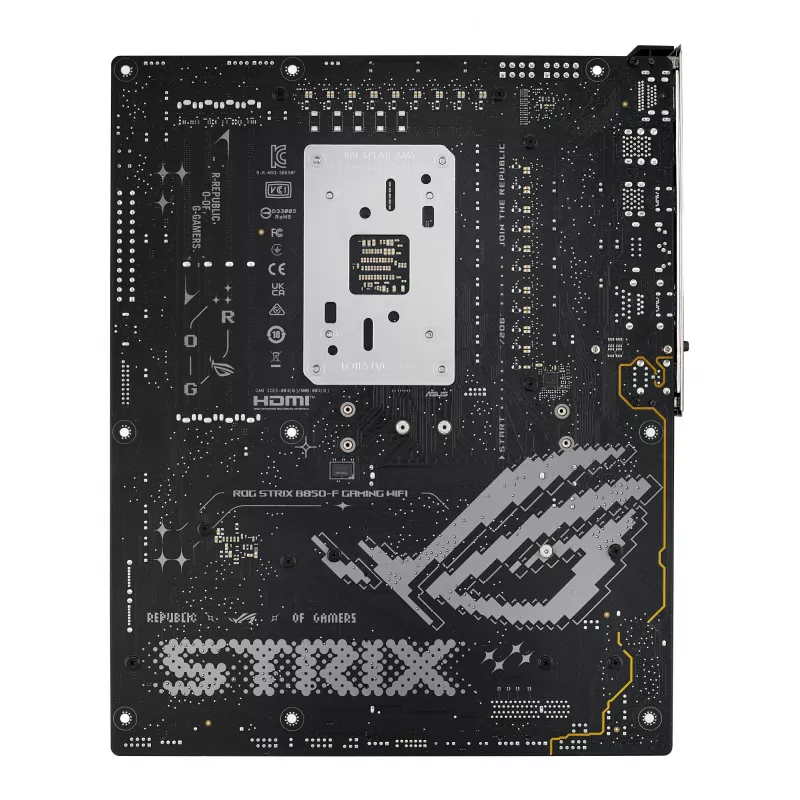 Motherboard ASUS ROG STRIX B850-F GAMING WIFI — AMD B850, Socket AM5, ATX, DDR5, 4×M.2, Wi‑Fi 7, 2.5Gb LAN
