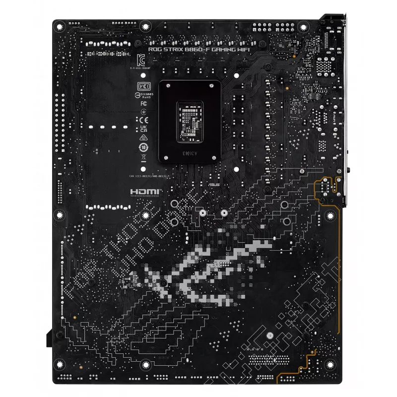 Motherboard ASUS ROG STRIX B860-F GAMING WIFI — Intel B860, LGA 1851, ATX, DDR5, 4x DIMM, Wi‑Fi 7, 2.5Gb LAN, 4x M.2