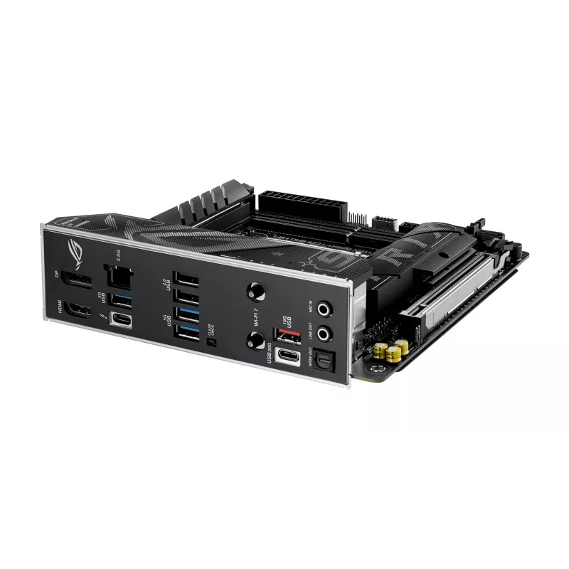 Motherboard ASUS ROG STRIX B860-I GAMING WIFI — Intel B860, LGA 1851, mini ITX, 2× DDR5 DIMM (up to 128 GB), Wi‑Fi 7, 2.5Gb LAN