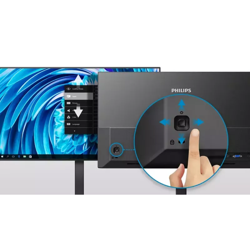 Philips 1000 series 27E1N1900AE/00 computer monitor 68.6 cm (27 inch) 3840 x 2160 pixels 4K Ultra HD LCD Black