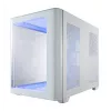 FSP S380-WA Case Mini Tower mITX, mATX White ARGB, Micro Tower, PC, White, micro ATX, Mini-ITX, SPCC, Tempered glass, Gaming