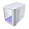 FSP S380-WA Case Mini Tower mITX, mATX White ARGB, Micro Tower, PC, White, micro ATX, Mini-ITX, SPCC, Tempered glass, Gaming