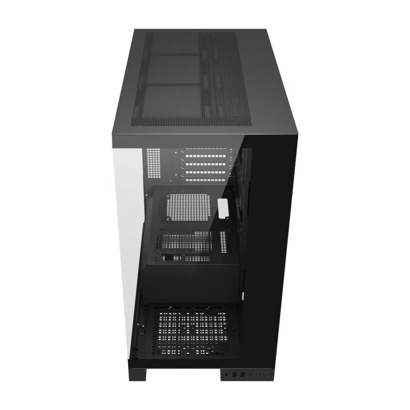 FSP M540-BA Case Midi Tower mITX, mATX, ATX (BTF) Black, Midi Tower, PC, Black, ATX, micro ATX, Mini-ITX, Glass, SPCC, Gaming