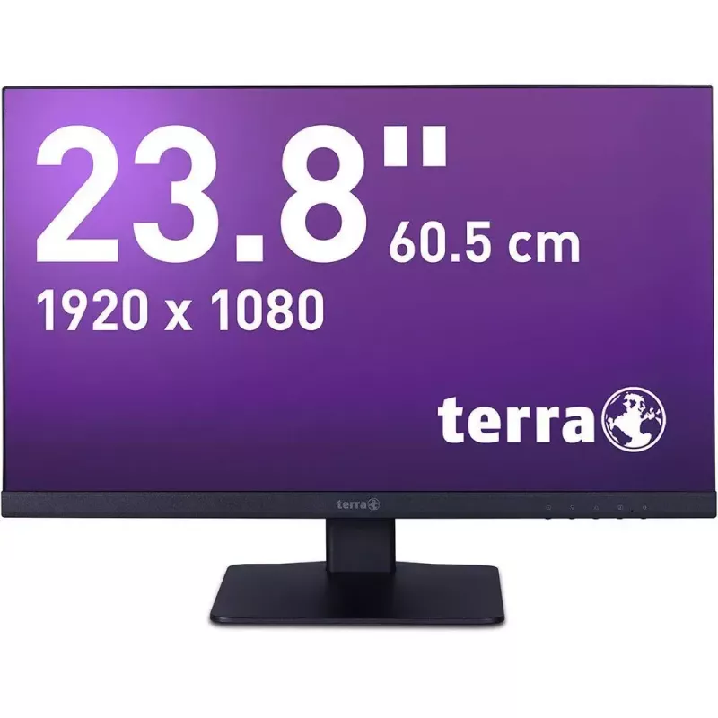 TERRA 3030225 computer monitor 60.5 cm (23.8 inch) 1920 x 1080 pixels Full HD LCD Black