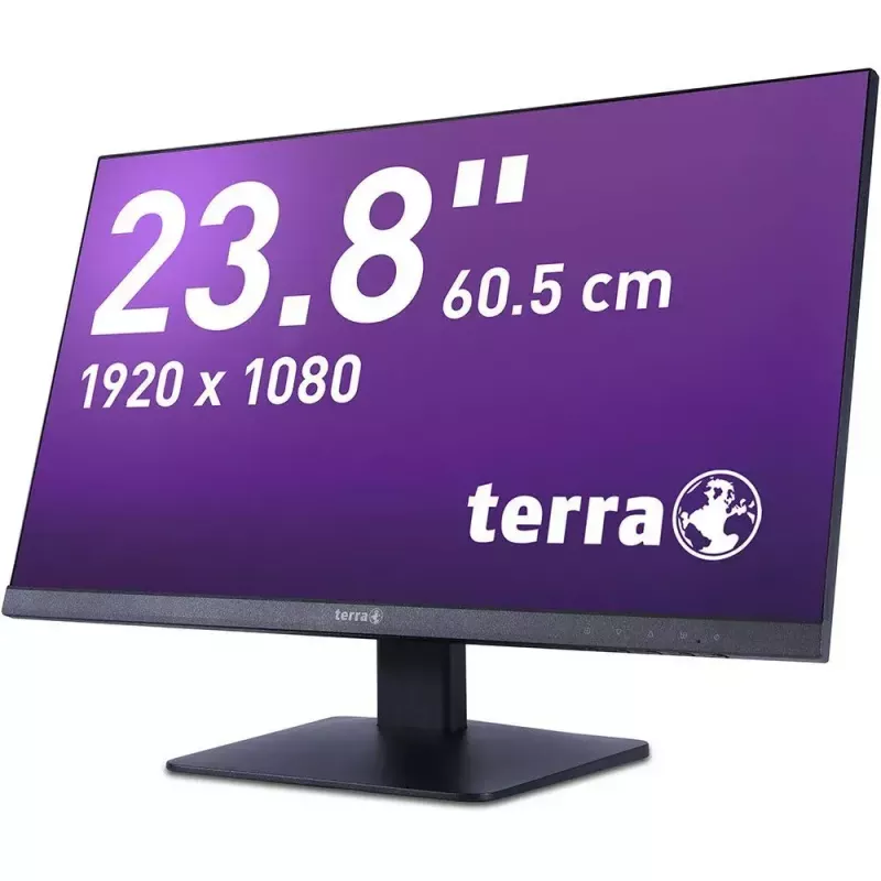 TERRA 3030225 computer monitor 60.5 cm (23.8 inch) 1920 x 1080 pixels Full HD LCD Black