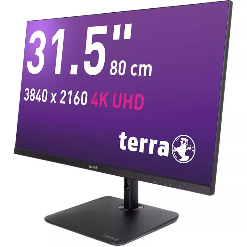 TERRA 3030234 computer monitor 80 cm (31.5 inch) 3840 x 2160 pixels 4K Ultra HD LCD Black