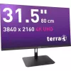 TERRA 3030234 computer monitor 80 cm (31.5 inch) 3840 x 2160 pixels 4K Ultra HD LCD Black