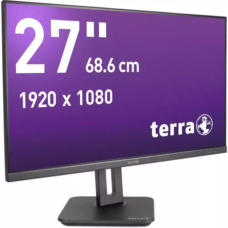 TERRA 3030239 computer monitor 68.6 cm (27 inch) 1920 x 1080 pixels Full HD LCD Black