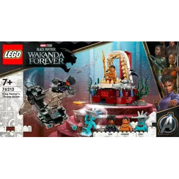 LEGO Super Heroes set King Namor's Throne Room 76213 — building set, model 6378887