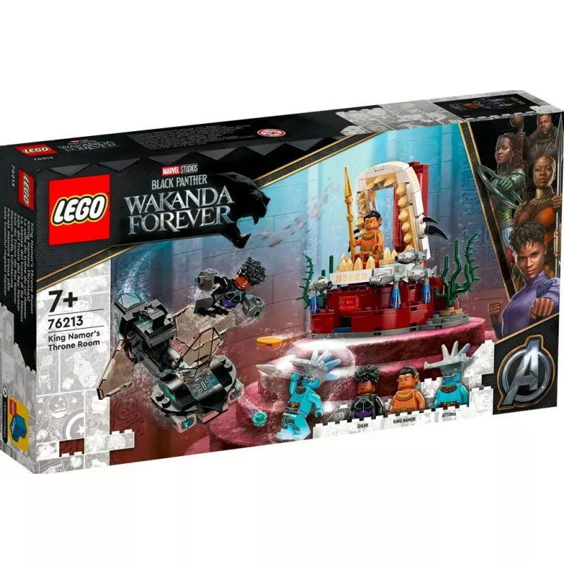 LEGO Super Heroes set King Namor's Throne Room 76213 — building set, model 6378887