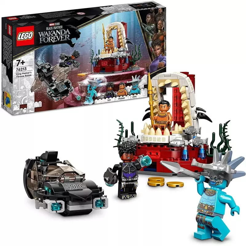 LEGO Super Heroes set King Namor's Throne Room 76213 — building set, model 6378887