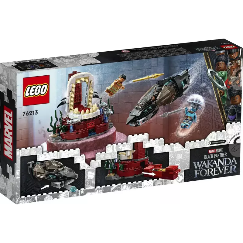 LEGO Super Heroes set King Namor's Throne Room 76213 — building set, model 6378887