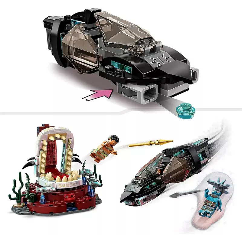 LEGO Super Heroes set King Namor's Throne Room 76213 — building set, model 6378887