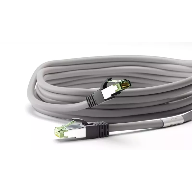Network Cable Goobay CAT 8.1 Patch Cord RJ-45 Cat8.1 2m Grey