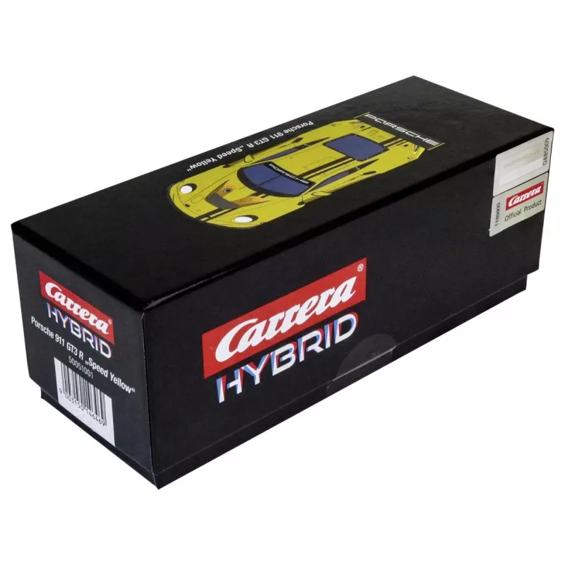 Sports car model Carrera Porsche 911 GT3 R Speed Yellow 8 years