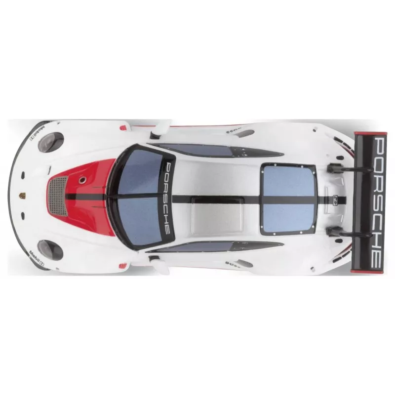 Sports car model Carrera Porsche 911 GT3 R White Lightning 8 years