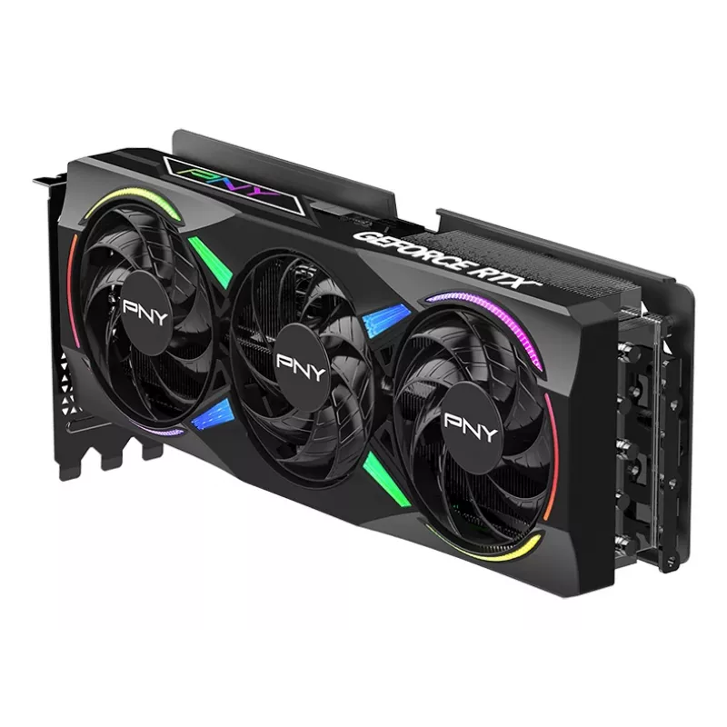 PNY GeForce RTX 5070 Ti 16GB ARGB Overclocked Triple Fan - 16GB GDDR7 - DisplayPort 2.1b / HDMI 2.1b