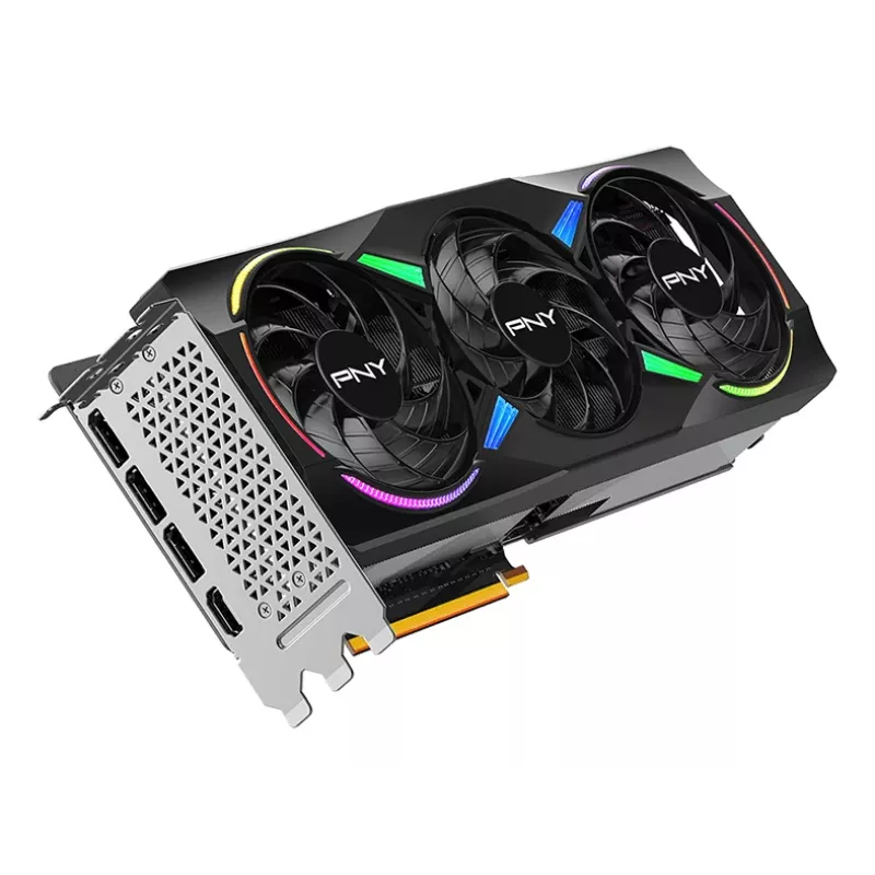 PNY GeForce RTX 5070 Ti 16GB ARGB Overclocked Triple Fan - 16GB GDDR7 - DisplayPort 2.1b / HDMI 2.1b