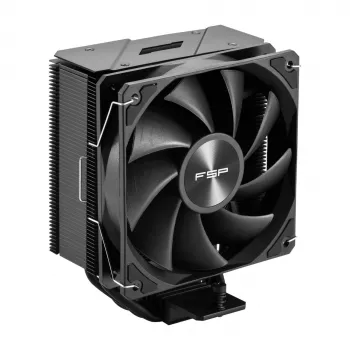 FSP NP5-B Processor Cooler Air 120 mm Black, Air cooler, 12 cm, 800 RPM, 1600 RPM, Black