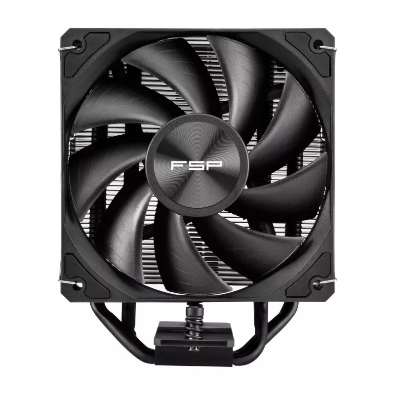 FSP NP5-B Processor Cooler Air 120 mm Black, Air cooler, 12 cm, 800 RPM, 1600 RPM, Black