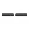 DIGITUS HDBaseT KVM Extender Set. 150m 4K/60Hz. USB 2.0. PoC. IR. black