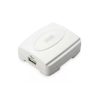 DIGITUS USB Print Server, 1-Port 1x RJ45, 1x USB A, USB 2.0 For all common O/S