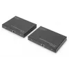 DIGITUS HDMI 2.0 HDMI KVM Extender Set - 70m USB 1.1, touch panel support
