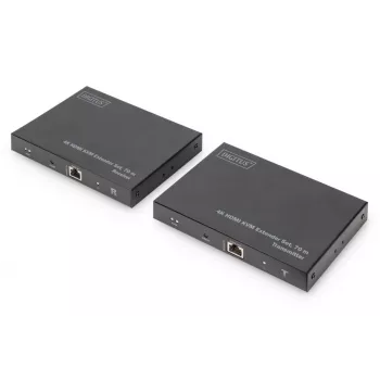 DIGITUS HDMI 2.0 HDMI KVM Extender Set - 70m USB 1.1, touch panel support