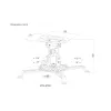 Ceiling Mount Bracket Equip 650705