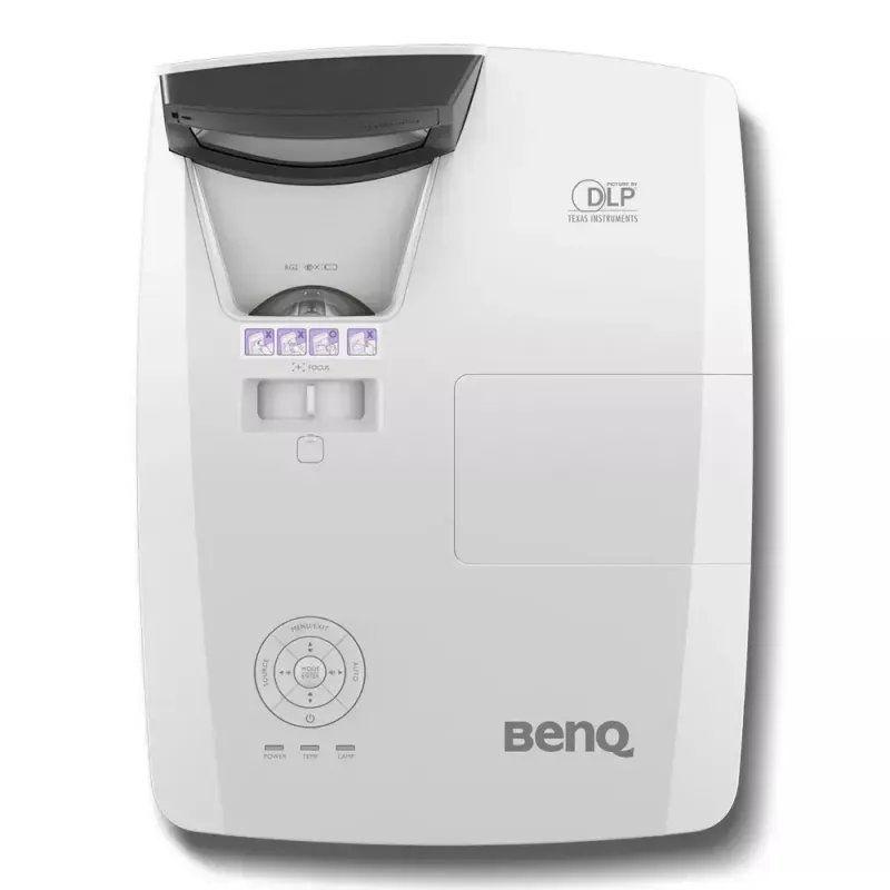 BenQ MH856UST+ Ultra short throw projector 3500 ANSI lumens DLP 1080p (1920x1080) 3D Black, White